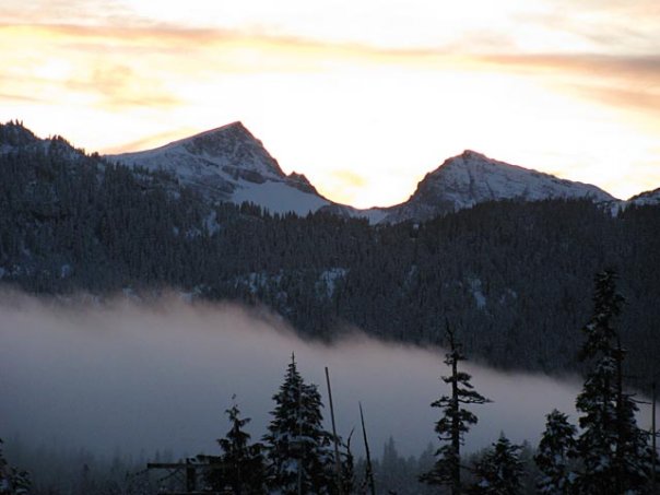 Mount Albert-Edward from Mount Washington Alpine Resort, BC, Canada