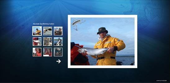 Absolute Sportfishing Flash Photo Gallery, Campbell River, BC