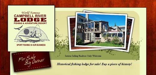 Campbell River Lodge For Sale By Owner