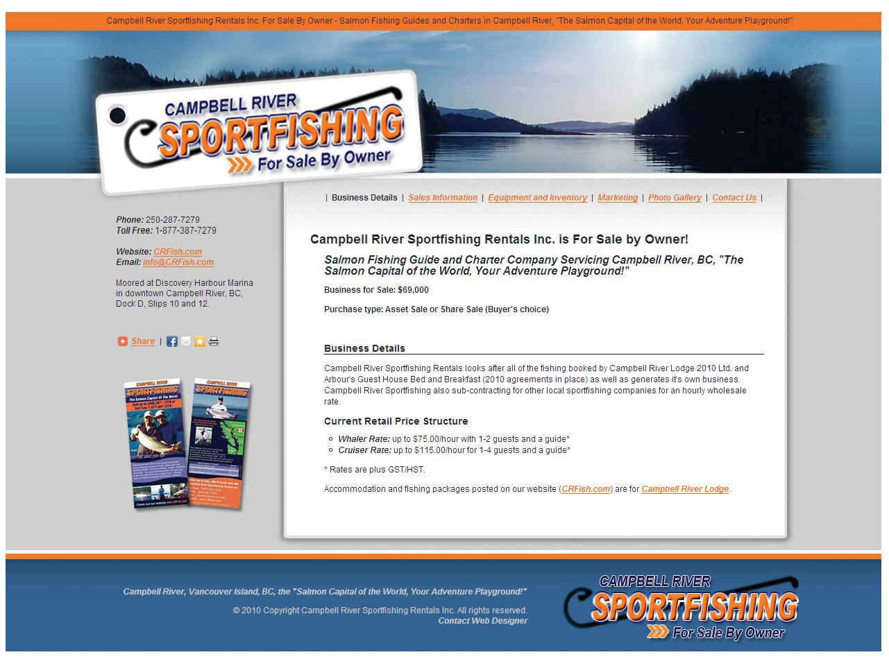 Campbell River Sportfishing For Sale By Owner