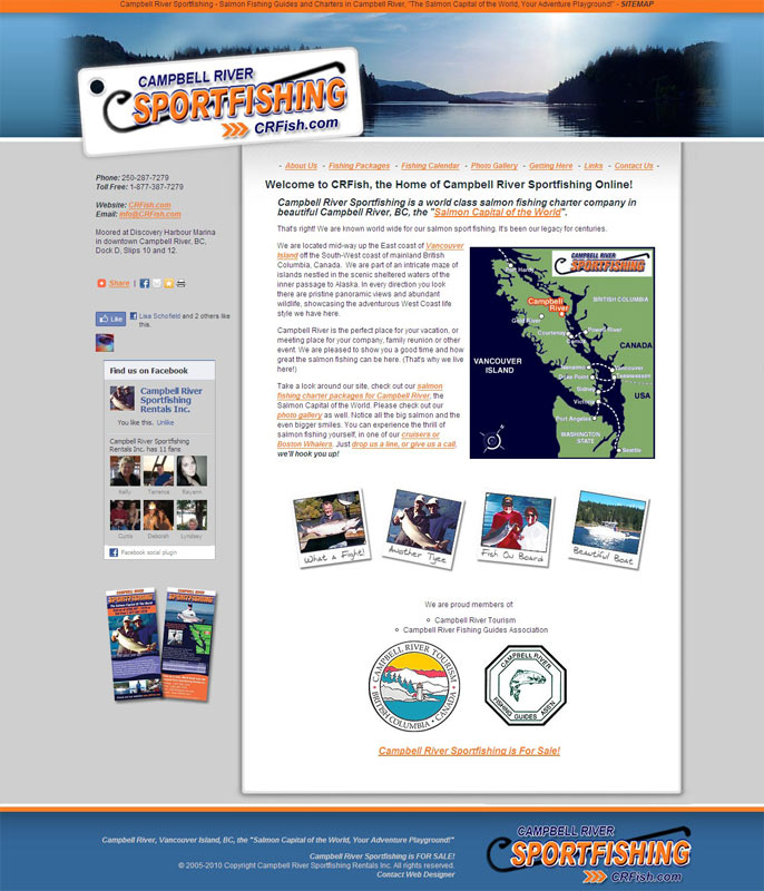 Campbell River Sportfishing, Campbell River, BC, Canada