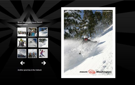 Mount Washington Alpine Resort Flash Photo Gallery