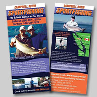 Campbell River Sportfishing Rack Cards